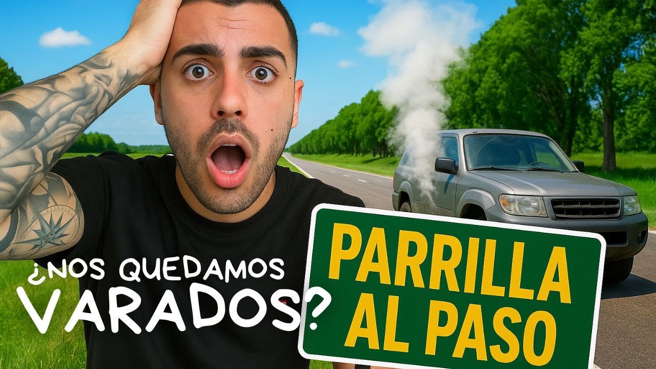 NOS QUEDAMOS VARADOS en la RUTA  | COMEMOS en Paso del REY