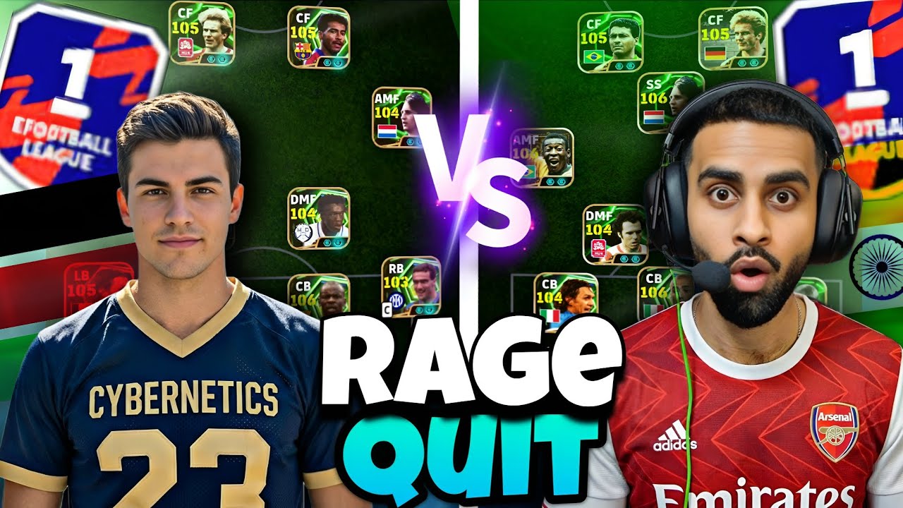 Я доминирую в мировом рейтинге 555 🔥 Вышел из игры из-за злости🤣 Efootball Mobile