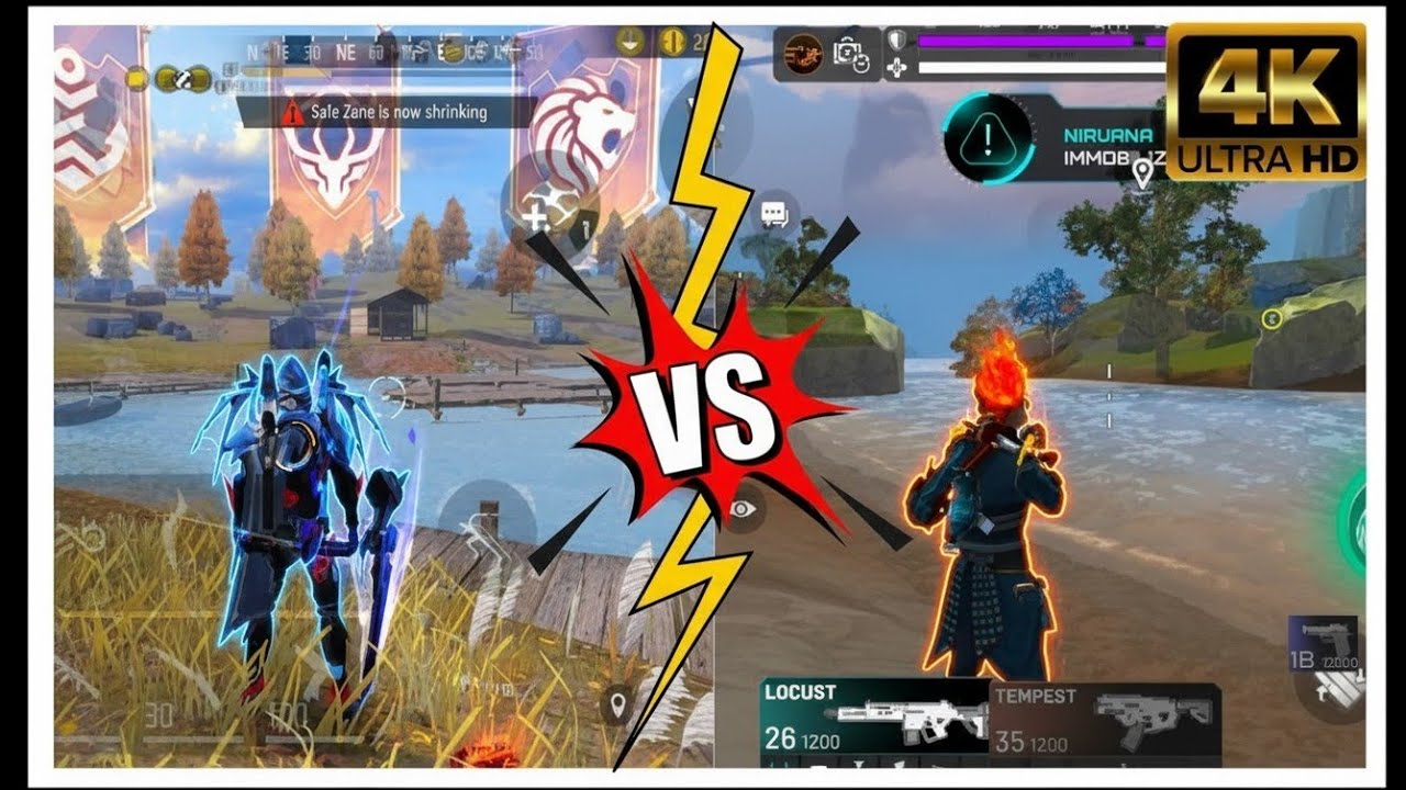 Indus BR vs Free Fire 😱 | Real Gameplay Comparison 🔥