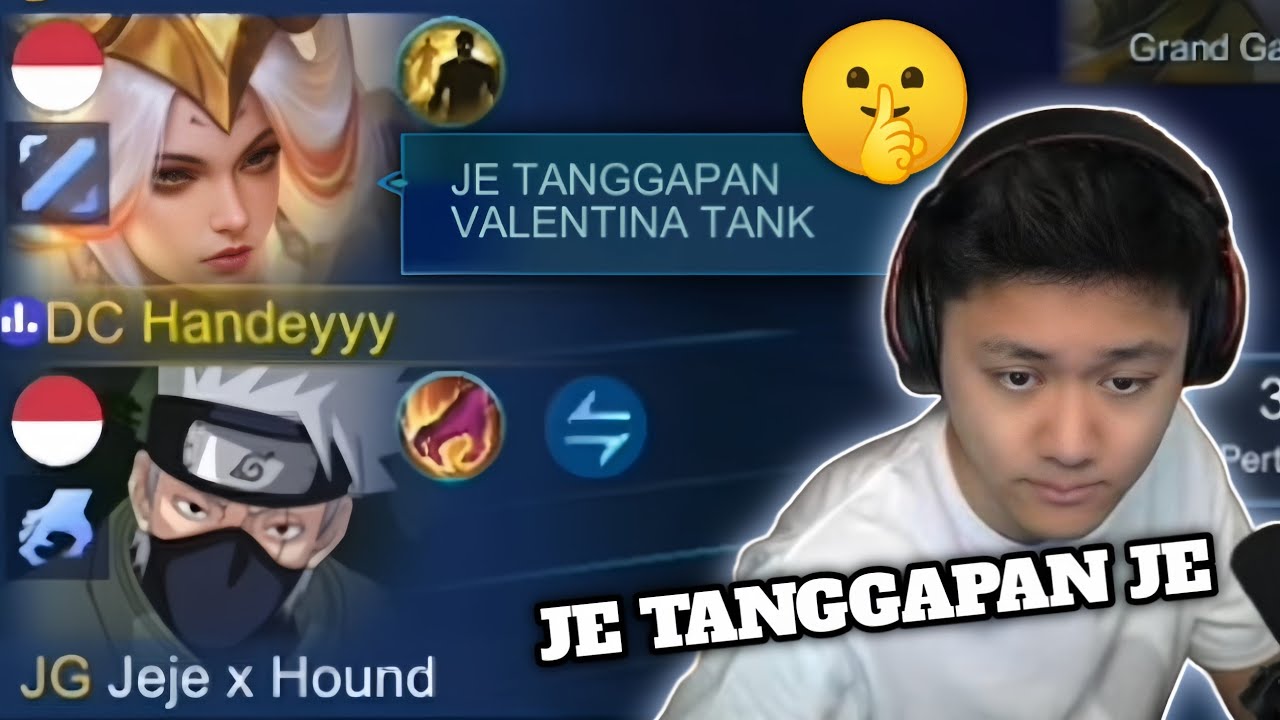 ORDER MABAR DI JEJE ADRIEL!! MINTA TANGGAPAN VALENTINA MID BUILD TANK 🤣🤣