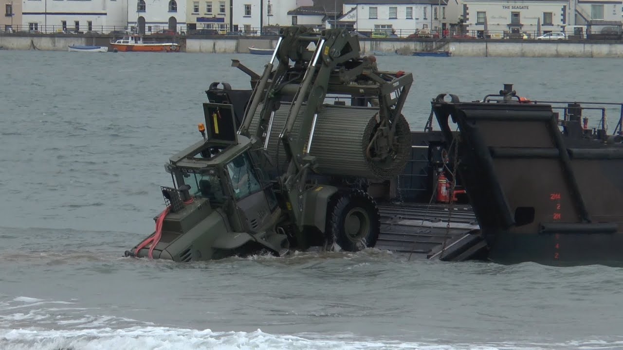 Royal Marines Landing Craft on Instow Beach , 5th July 2016