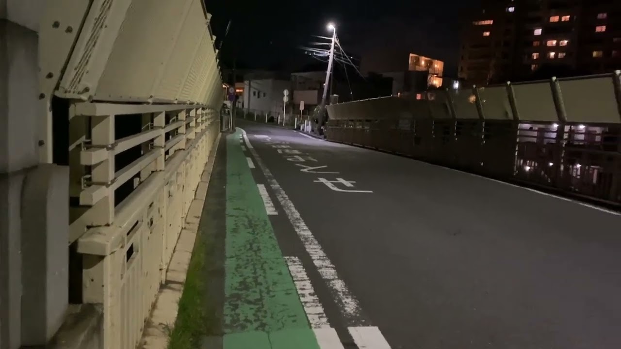 打越橋にイベント終わりでお邪魔しました！