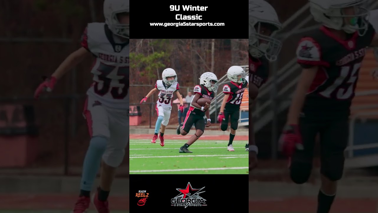 Best Plays from 9U Ga5star Winter Classic 🏈 