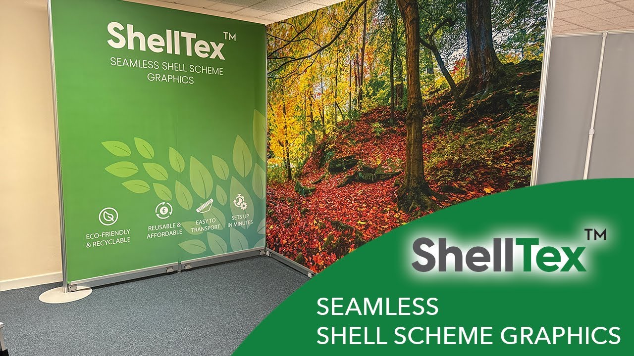 ShellTex™ – Seamless Fabric Graphics for Exhibition Shell Schemes