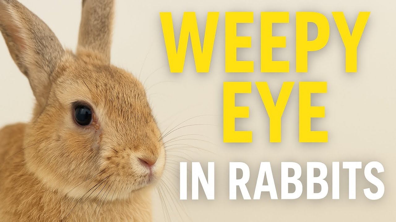 Weepy Eye in Rabbits - Causes, Treatments, and When to Call the Vet