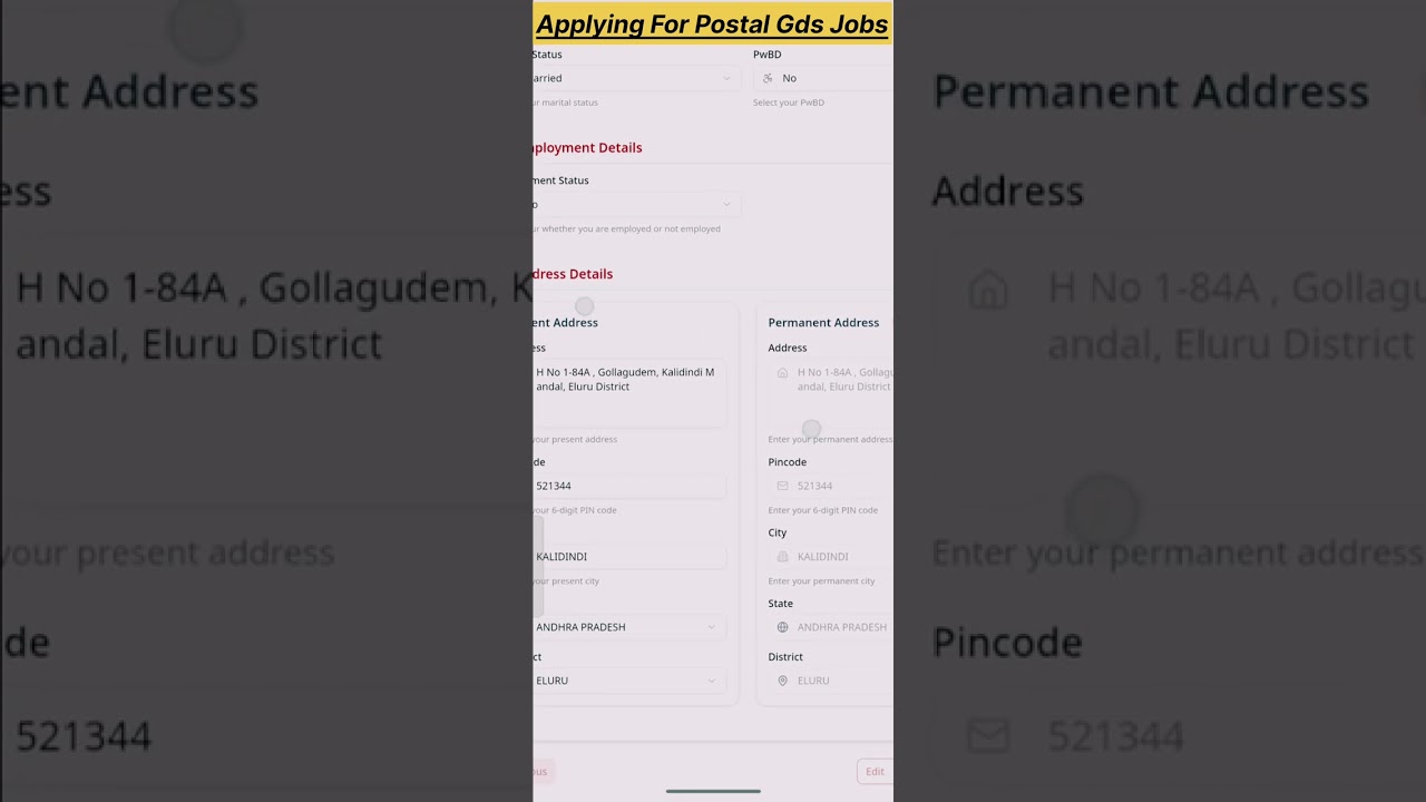 Postal GDS Jobs ki ella apply chayali @indiapostnews_live @freejobsinformation #trending #youtube 