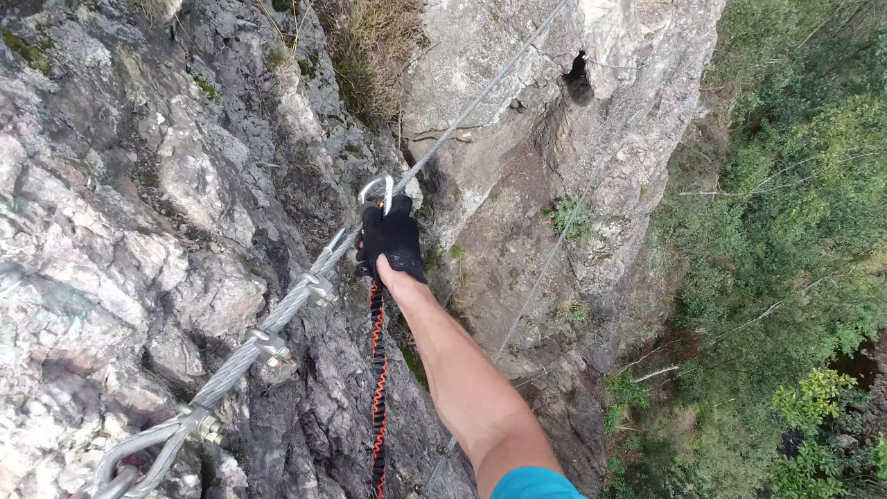 Via ferrata – Vodní brána/Water Gate -  Semily town/Czech Republic