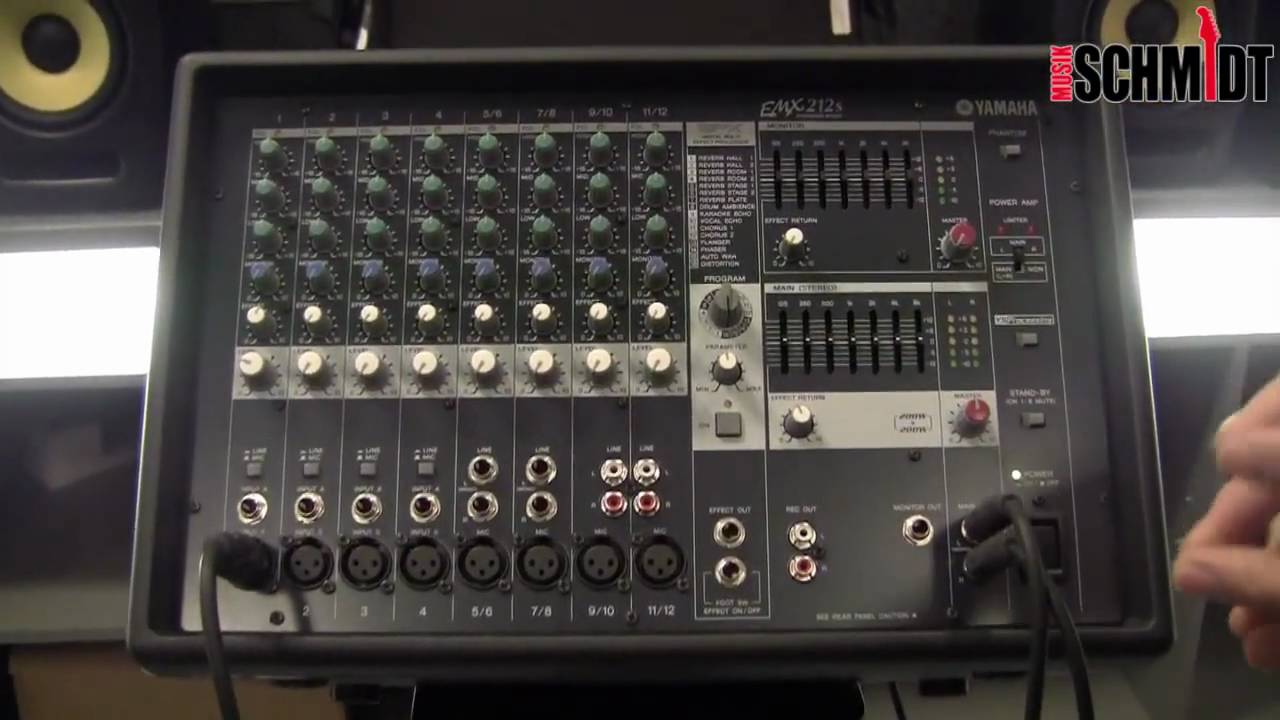 Yamaha EMX-212 S