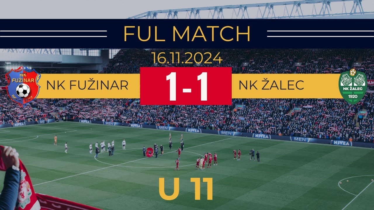 Nk Fužinar 1:1 Nk Žalec / U11 _ Full match