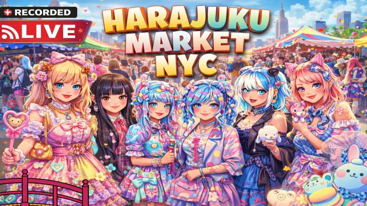 Harajuku Market NYC 🇯🇵🎀 | Brooklyn J-Fashion Event (Full Experience)