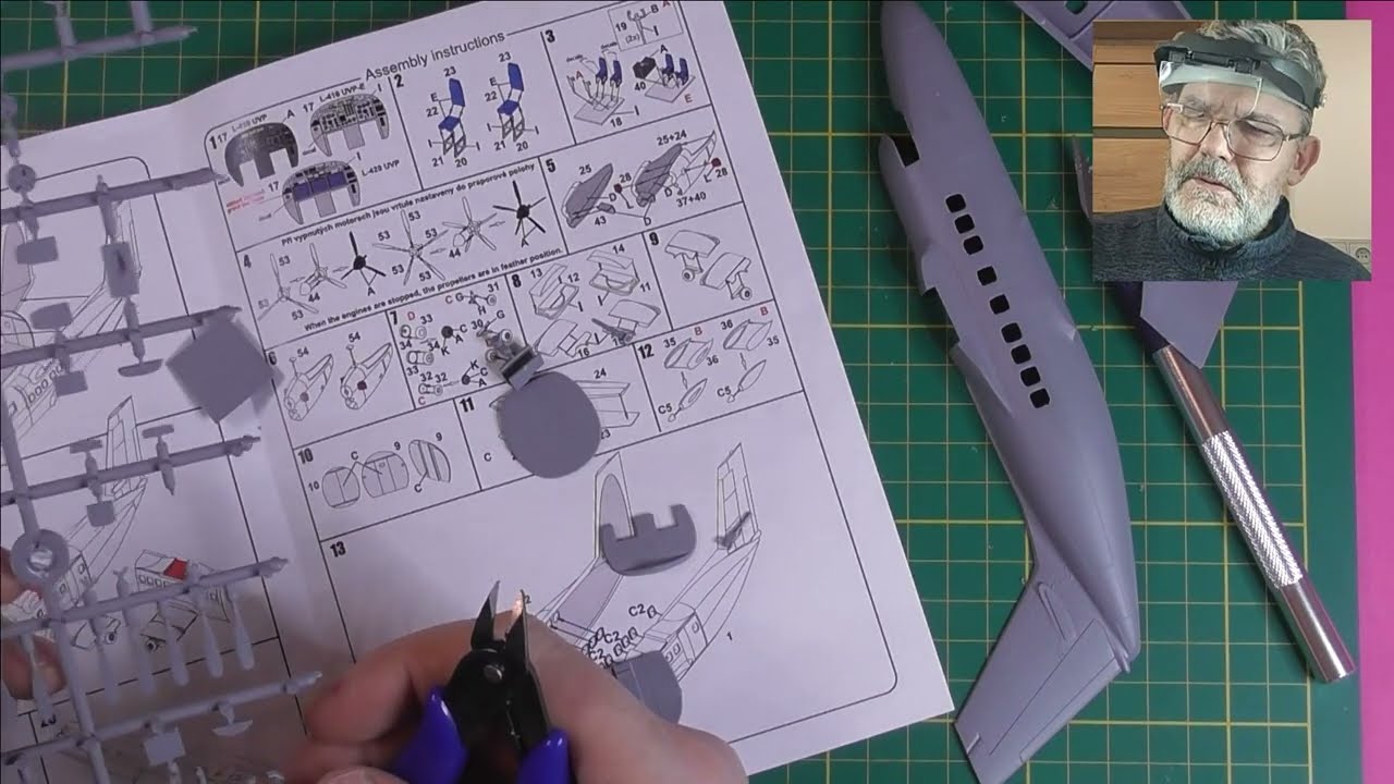 Let L-410UVP-E Turbolet 1:72 KP - Full Build vol.1