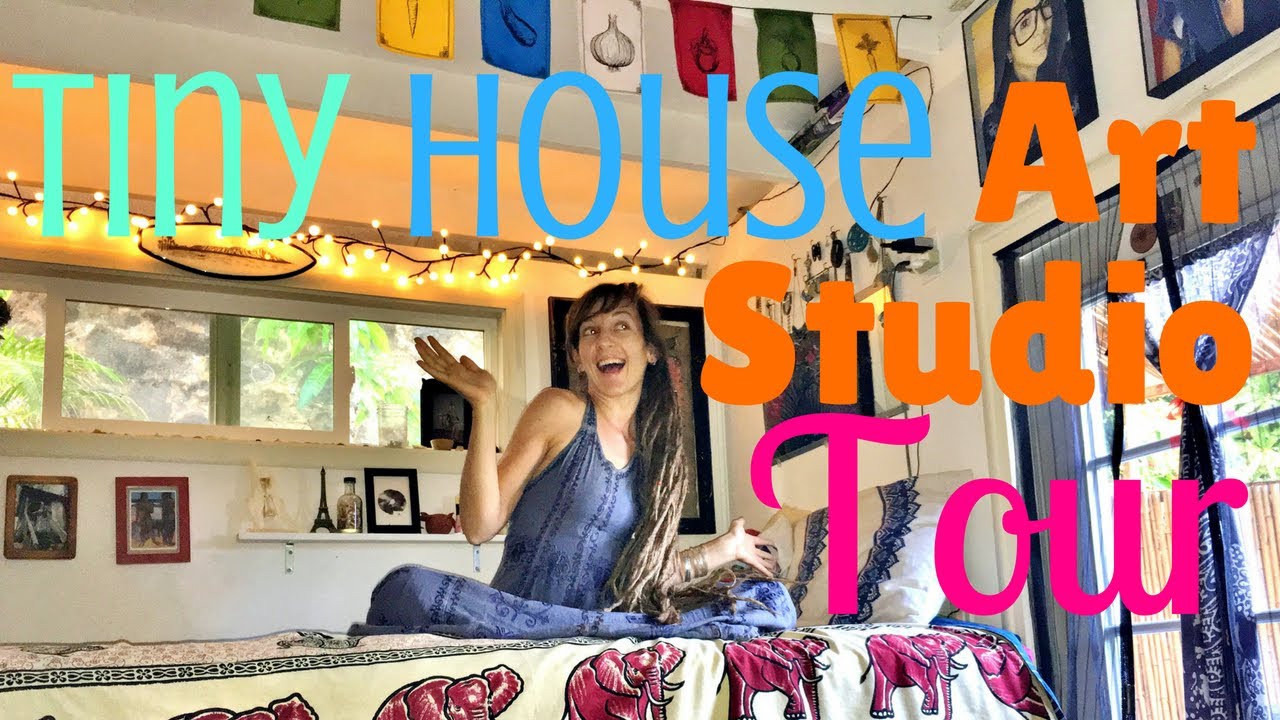 Tiny House Art Studio :: Studio Tour