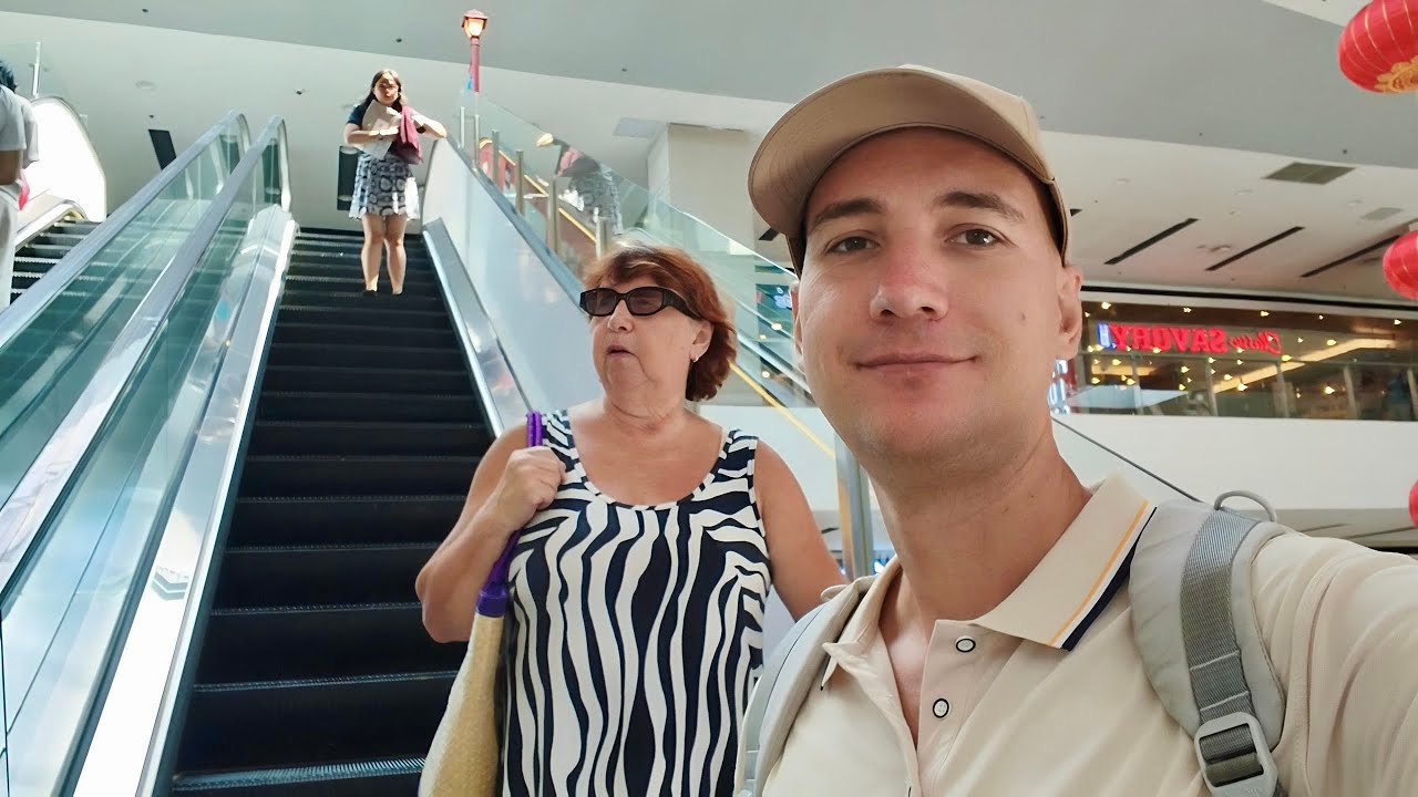 MAMA OLGA CAN'T KEEP EMOTIONS FROM RETURNING TO HER FAVORITE FILIPINO MALL