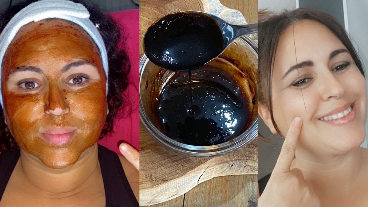 COMMENT  faire son masque  PEEL-OFF à la GÉLATINE et au CAFÉ POUR REVITALISER LA PEAU DU VISAGE ???