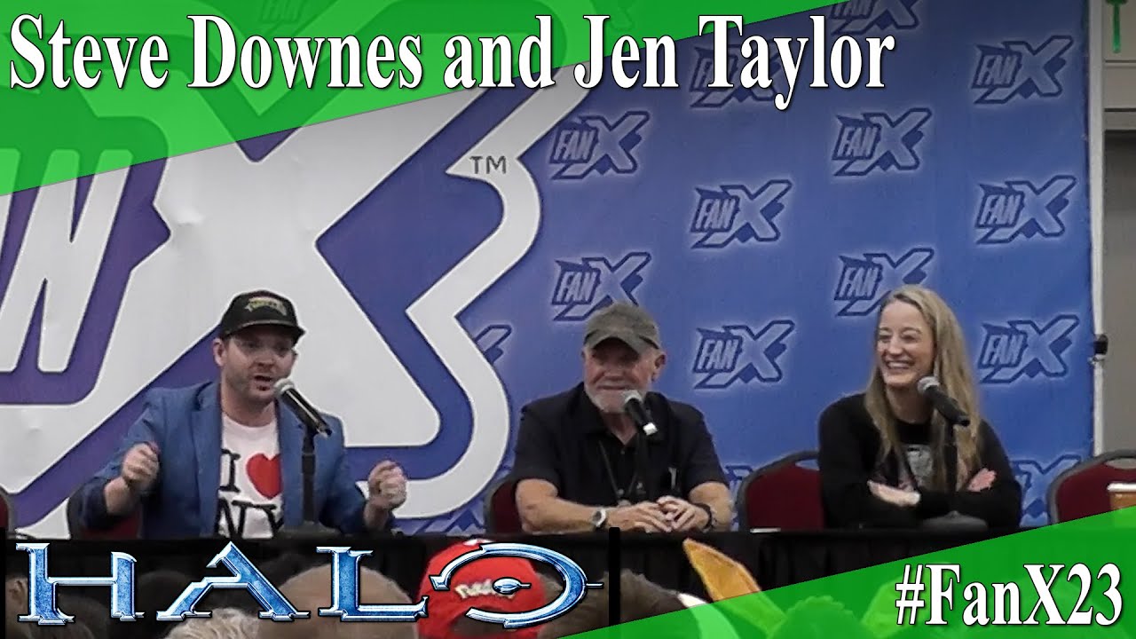 Halo - Steve Downes and Jen Taylor - Full Panel/Q&A - FanX 2023