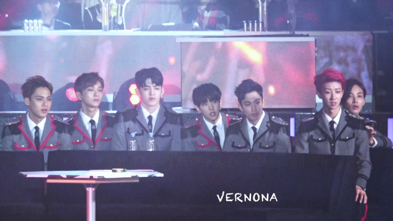 20161226 Gayo Dajeon SEVENTEEN Reaction to BTS 