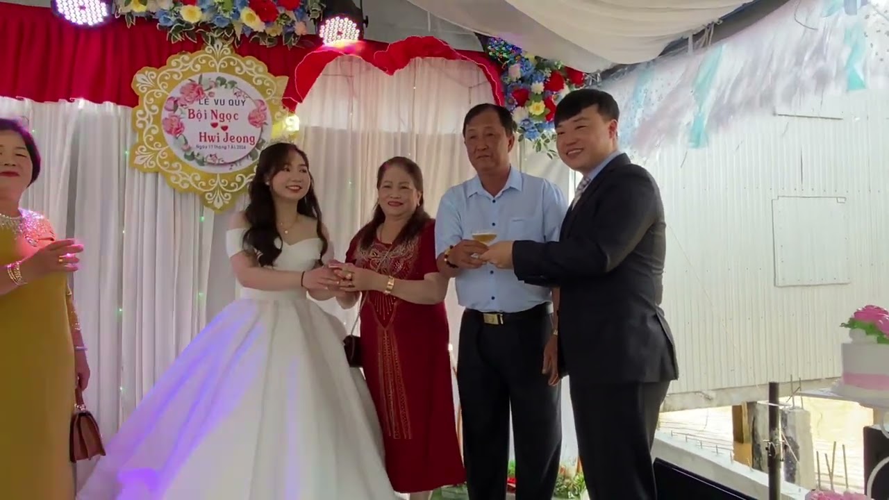 LỄ THÀNH HÔN Bội Ngọc & Hwi Goeng 17-7-2024