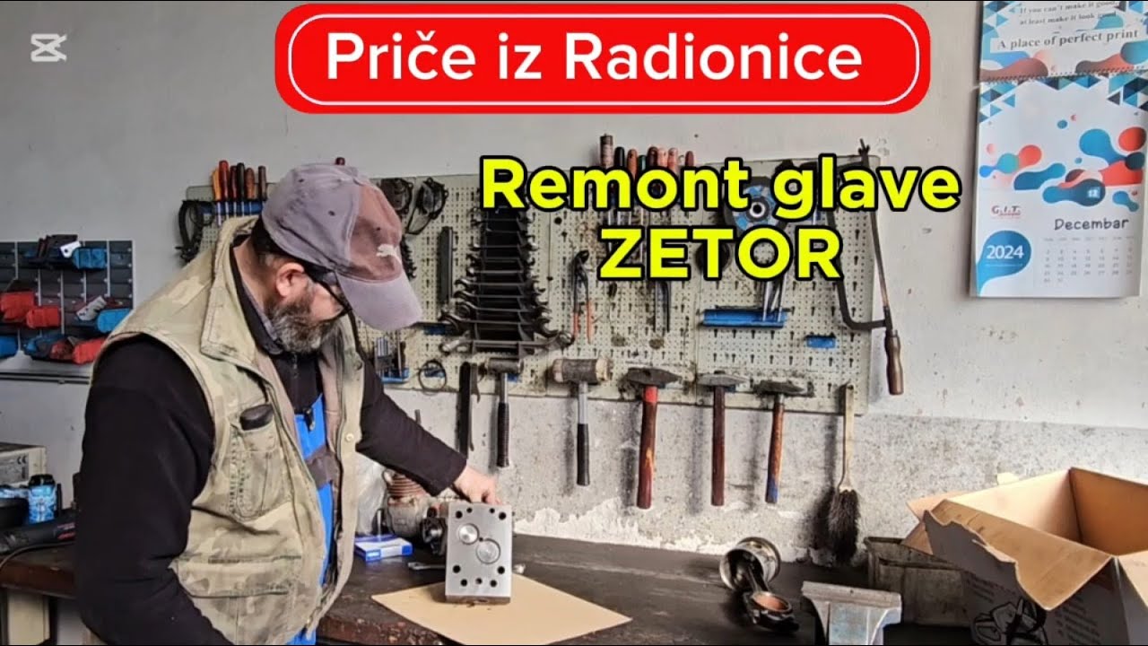 Remont glave Zetor (Priče iz Radionice)