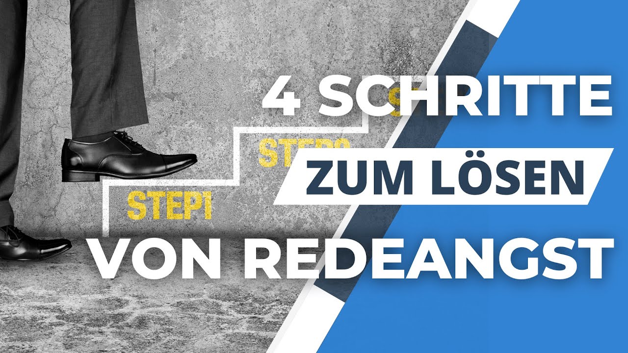 REDEANGST: MIT diesen SCHRITTEN wirst du DIESE LOS