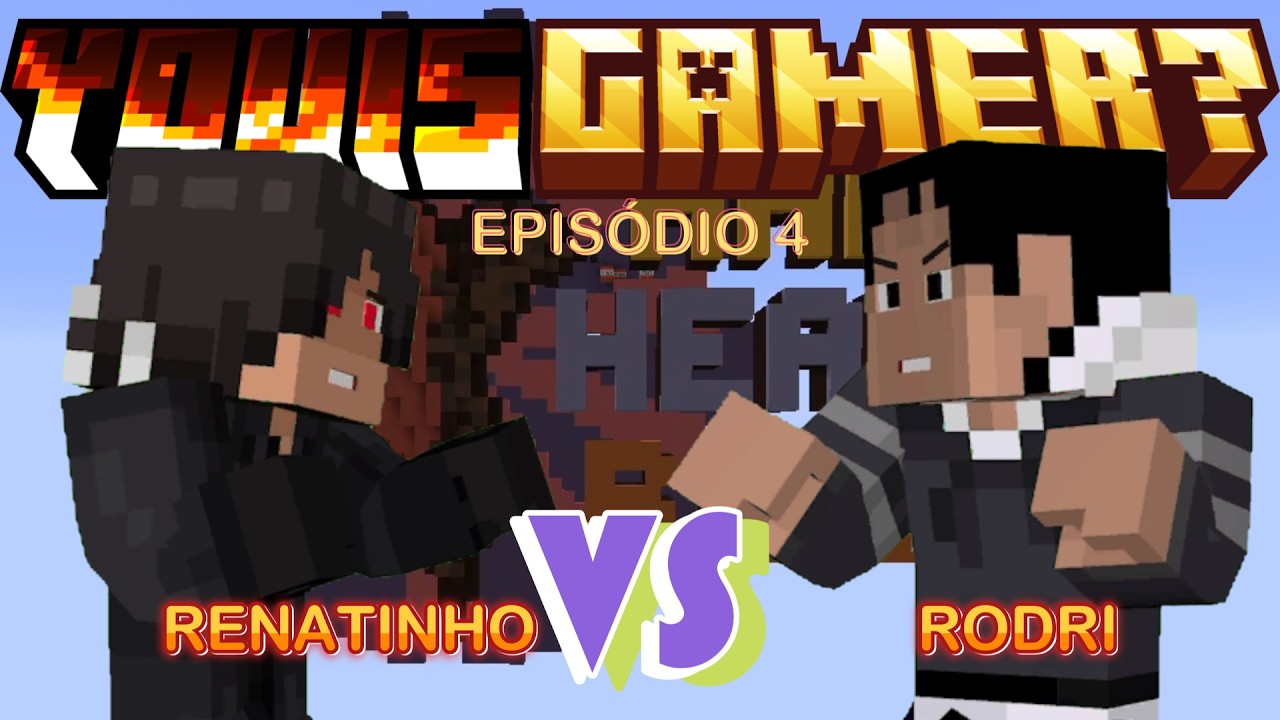 YOU IS GAMER? - Mini Game: Half Heart Race I Rodri VS Renatinho #4