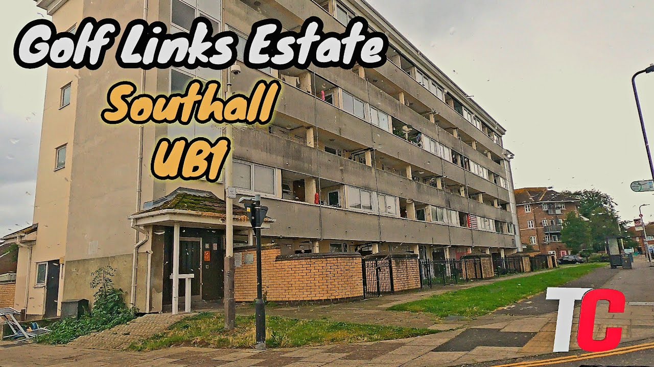 The Side Of WEST London They DONT Show You || GOLF LINKS ESTATE Southall UB1 
