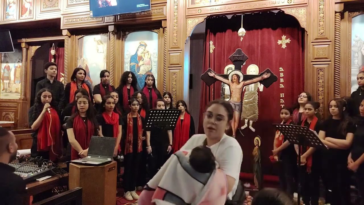دنست قلبي (طهرني) - كورال أول السواح