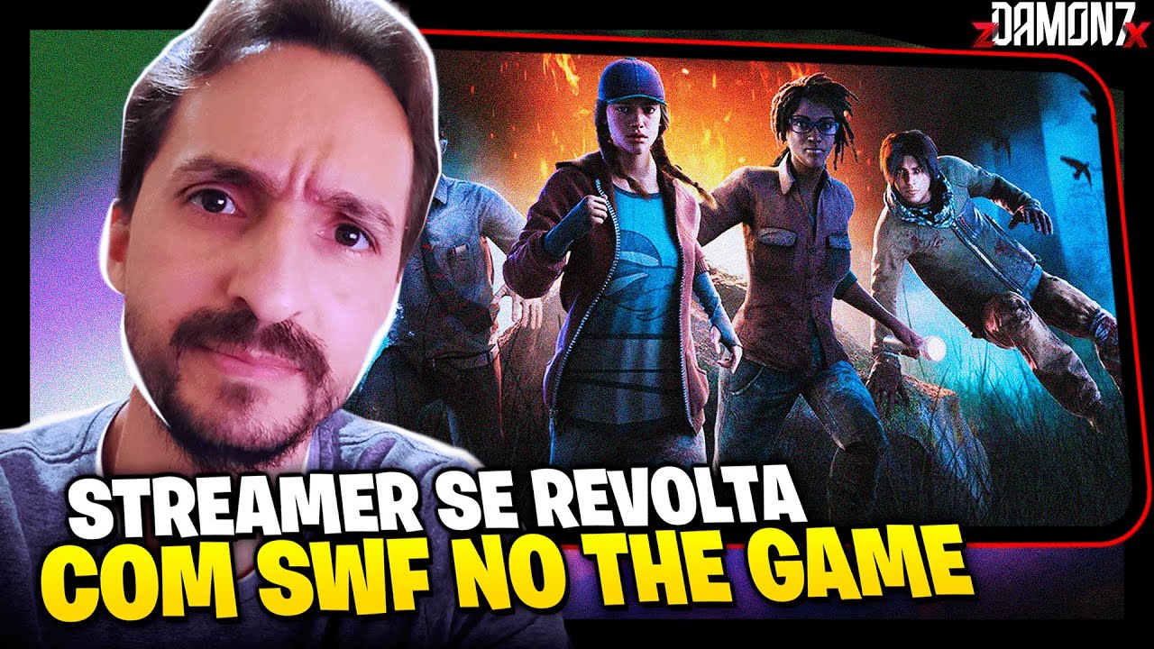 STREAMER TILTOU MUITO Com SWF Tryhard FOR&Ccedil;ANDO MAPA - REACT - Dead by Daylight