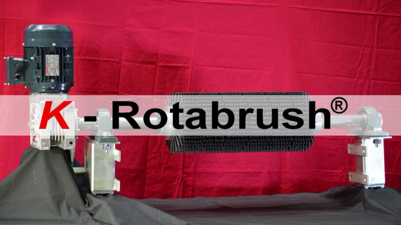 K-Rotabrush® Conveyor Belt Cleaner - For Challenging Conveyor Belt Cleaning