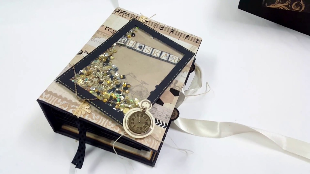Vintage Memories Mini Album/ Scrapbook (SOLD)