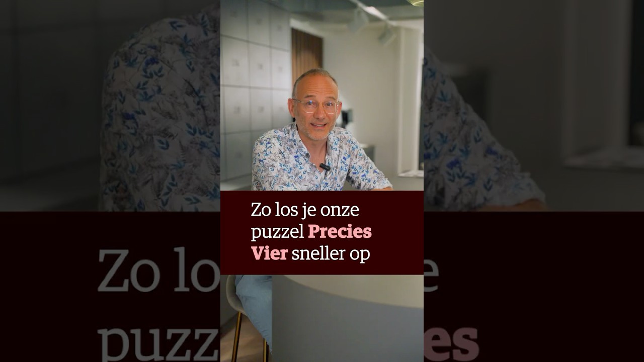 NRC lanceert nieuwe puzzelapp: zo los je onze puzzel Precies Vier sneller op