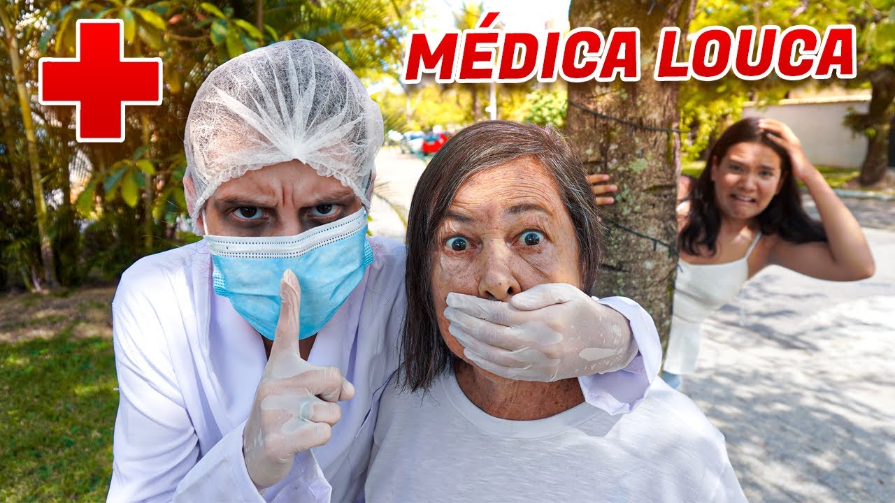 A MÉDICA LOUCA PEGOU A MINHA AVÓ! - JULIANA BALTAR