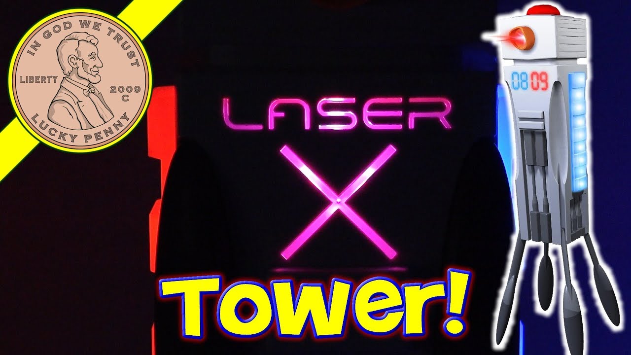 Laser X Gaming Tower - Real-Life Gaming For Solo or Head-to-Head Action