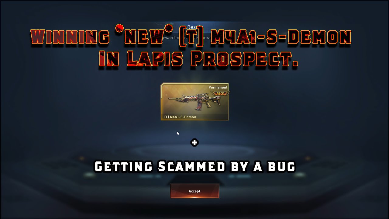 Crossfire West | Winning *NEW* [T] M4A1-S-Demon & Getting Scammed By a Bug.