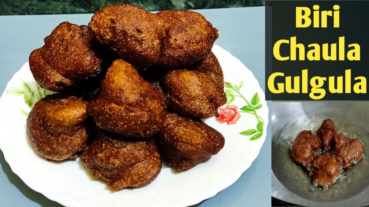 Gulgula Recipe|Biri Chaula Gulgula Recipe|Homemade Gulgula Recipe|Chaula Gulgula|Sweet Gulgula recip