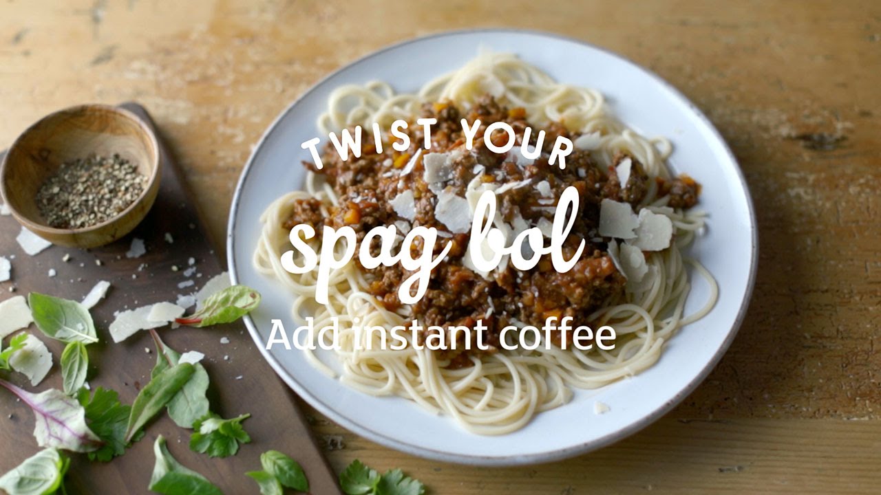 Spag Bol With Instant Coffee | Little Twists