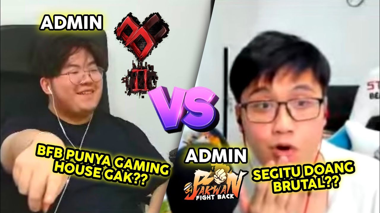 ADMIN BRUTAL VS ADMIN BFB!!?!?