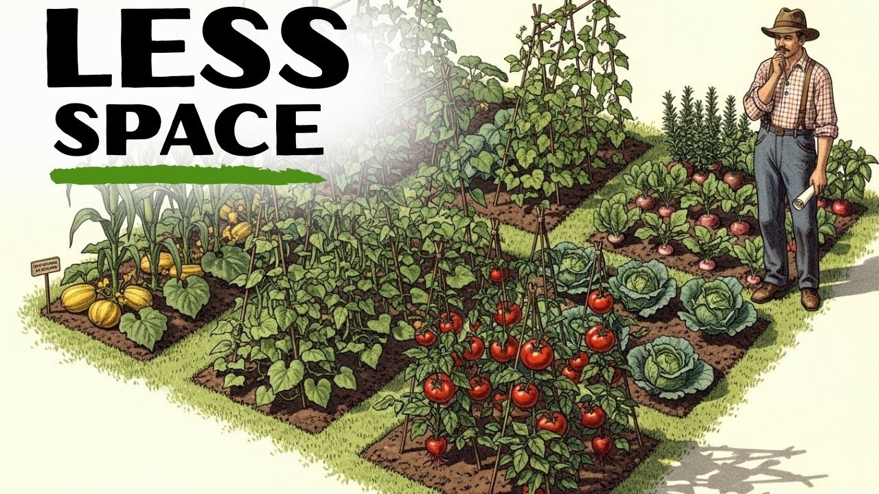 Grow More Food in Less Space Using This Simple Layout