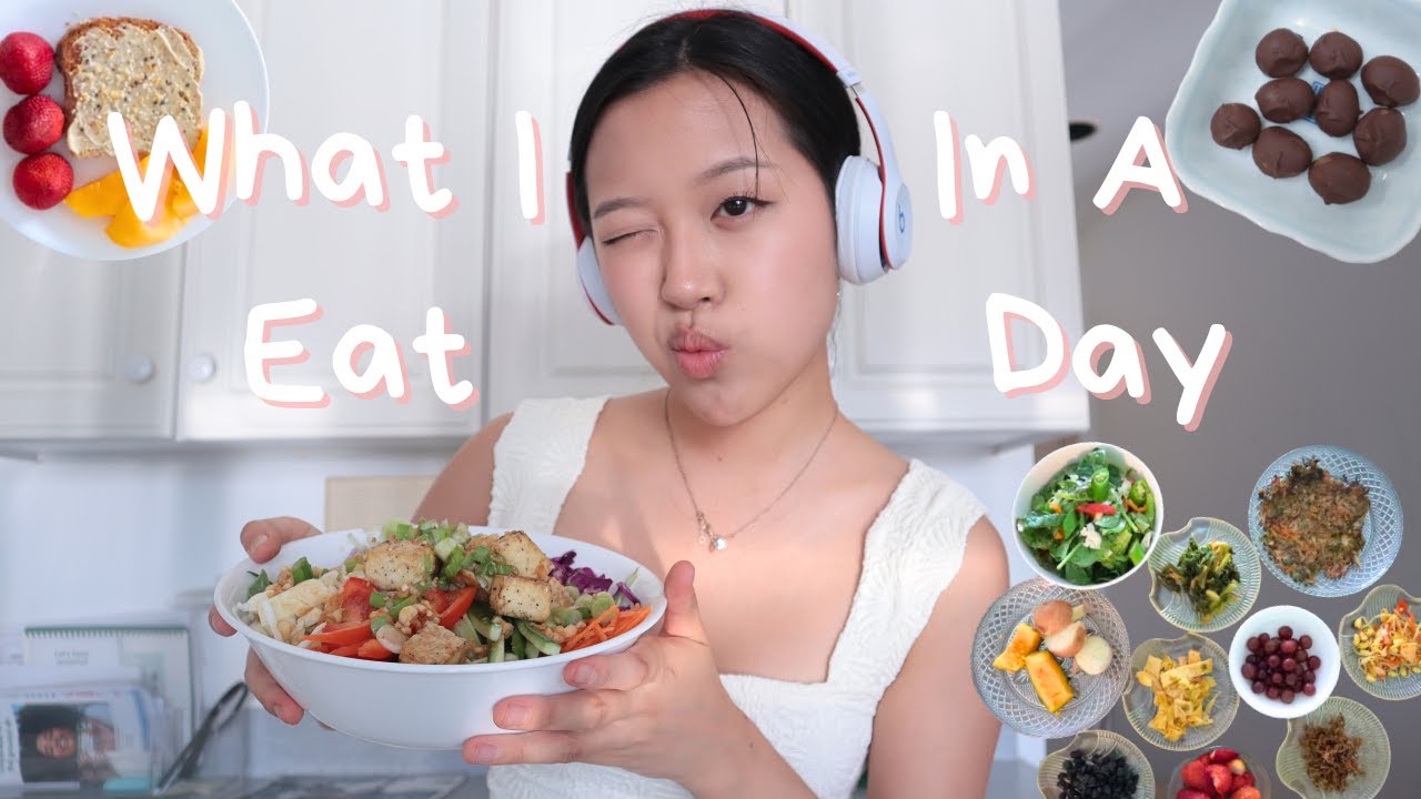 What I Eat in a Day | summer recipes 🍓 + cooking at home