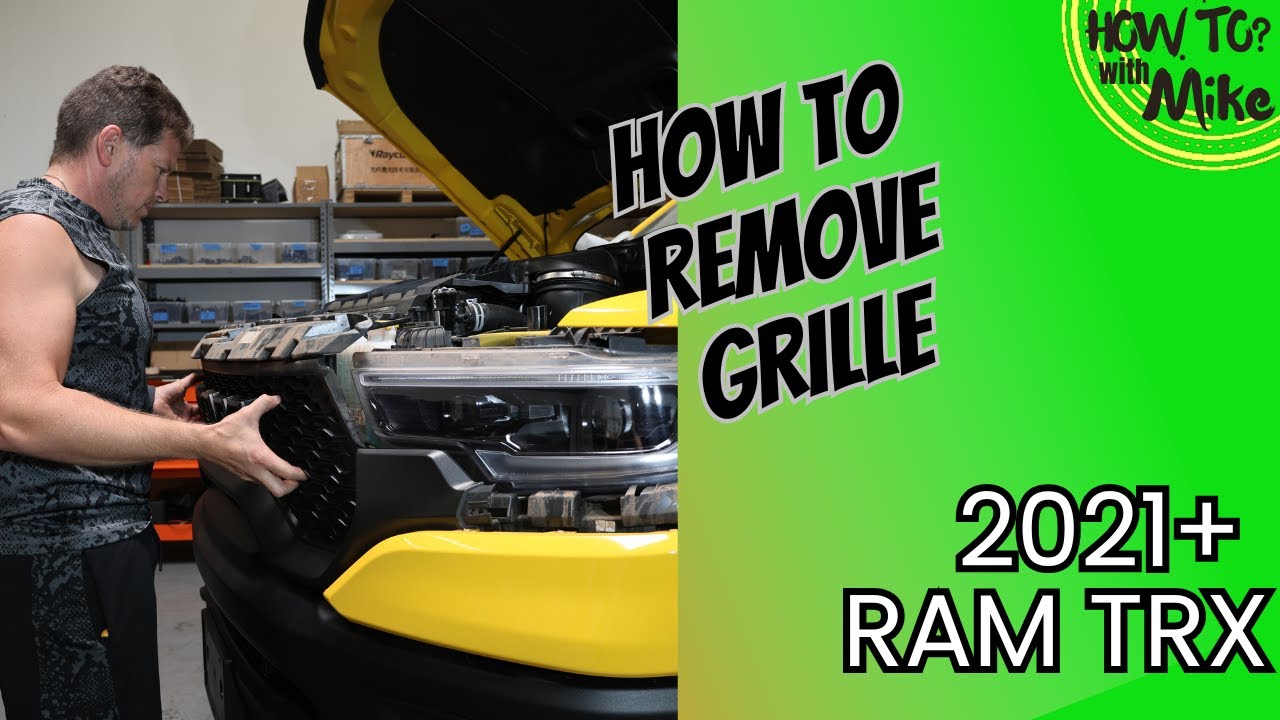 2021+ RAM TRX | How To Remove Grille | M&R Automotive