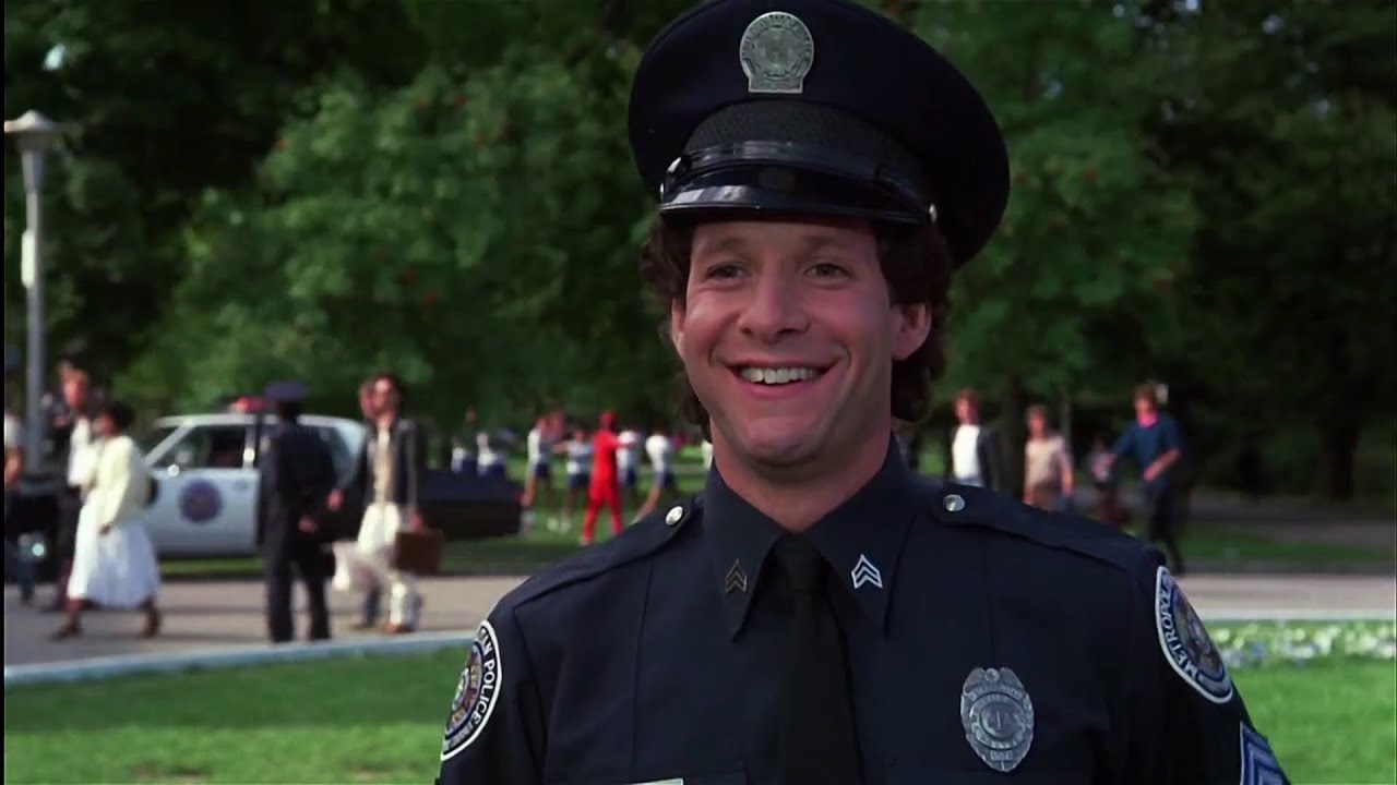 Carey Mahoney Police Academy  POPTRON