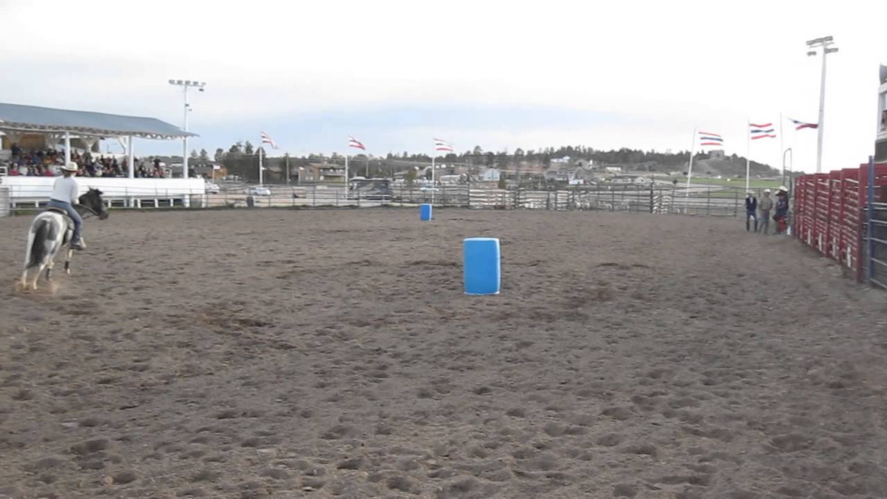 Trendys first barrel race