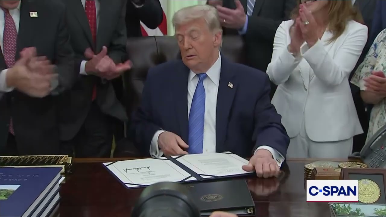 President Trump Signs ICE and Border Patrol Funding Bill