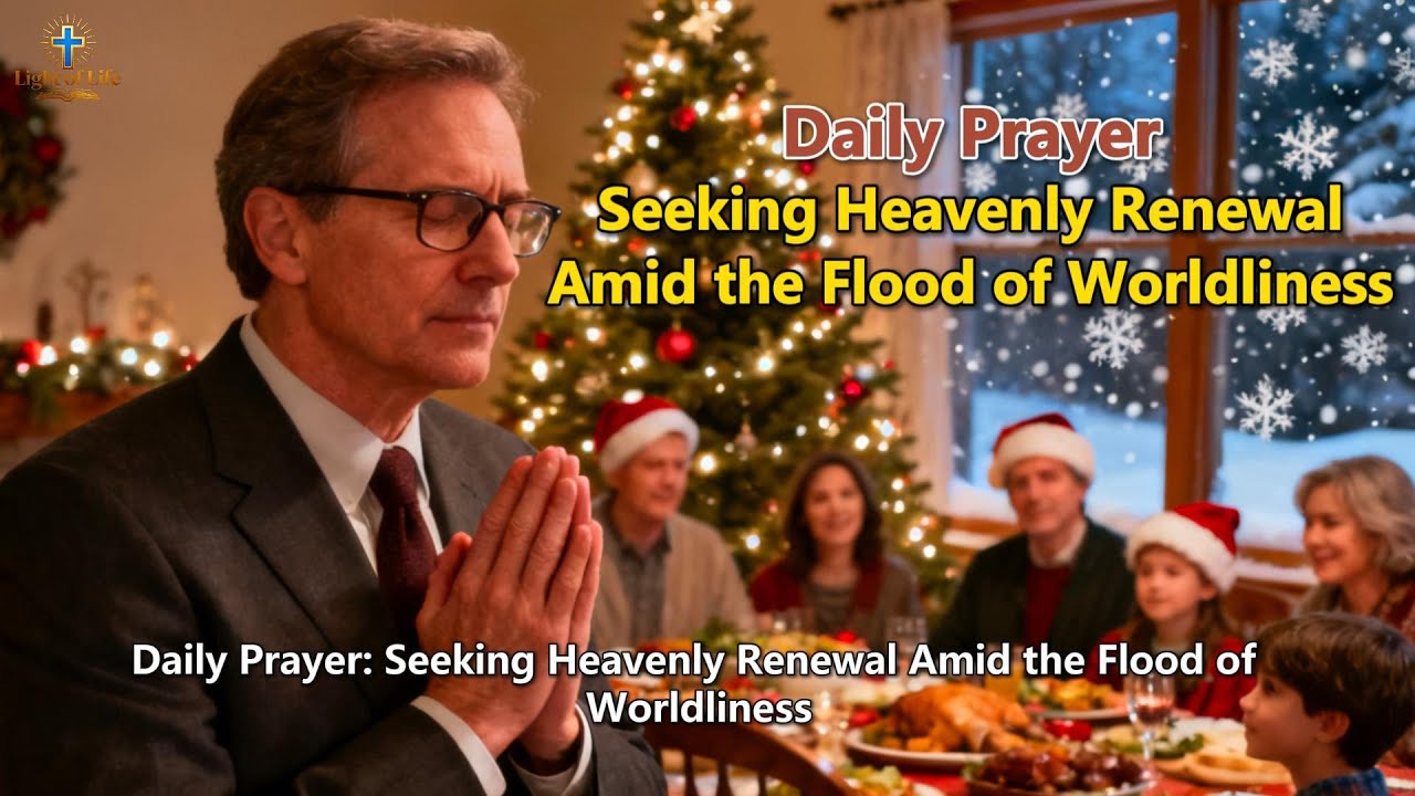 Daily Prayer: Seeking Heavenly Renewal Amid the Flood of Worldliness -  January 2, 2026