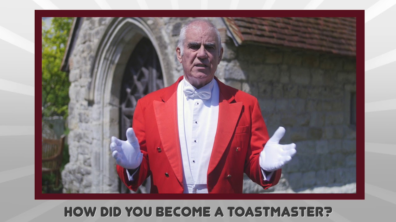 Becoming a wedding Toastmaster