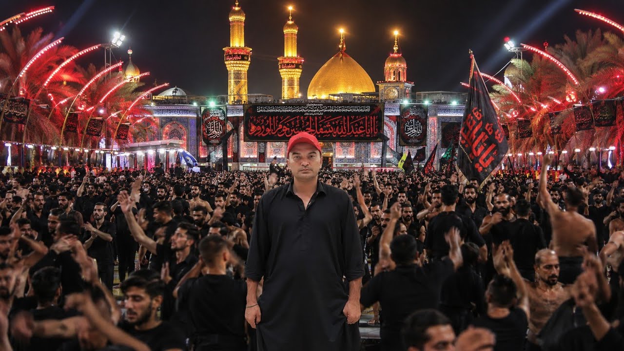 last night bainull haraman in shirne of moula abbas alamdar a.s karabala @dydyofficial88