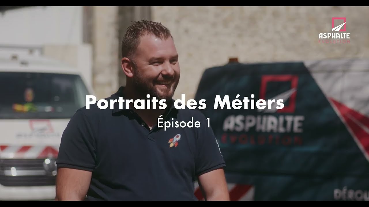 Portrait m&eacute;tiers Asphalte &Eacute;volution - Ep 1 : Op&eacute;rateur chauffeur finisseur chez Asphalte 🦺