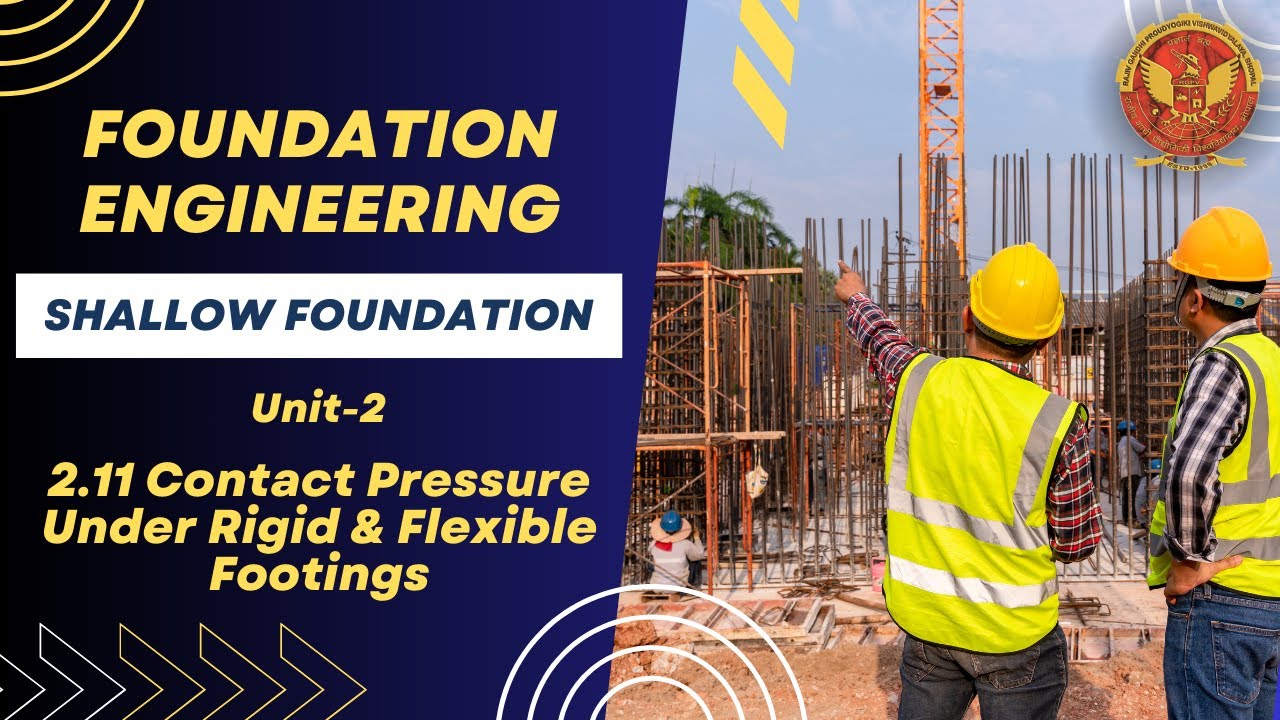 2.11 Contact Pressure Under Rigid & Flexible Footings | CE802(B) |