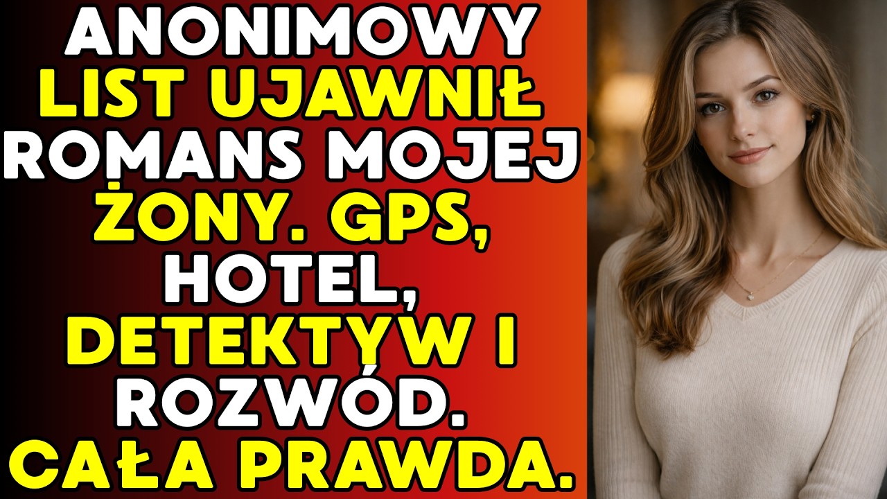 Anonimowy list, hotel i zdrada żony. Jak jedno pismo zniszczyło moje małżeństwo