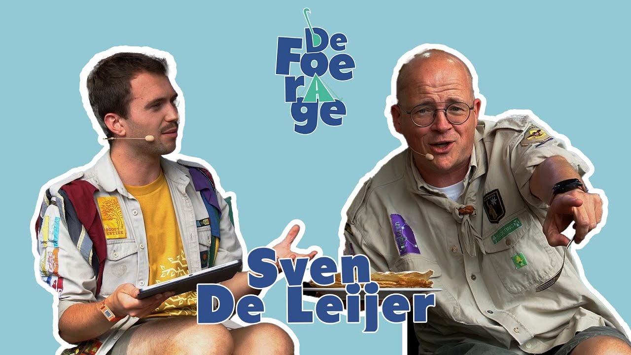 SVEN DE LEIJER (LIVE) - “Ons gedeeld engagement maakt de scouts Scoutentiek” I De Foerage