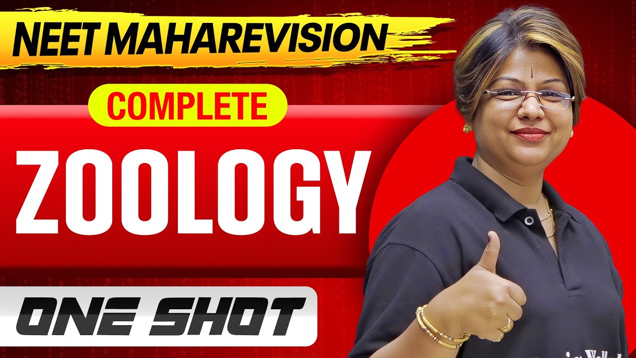 Complete ZOOLOGY in 1 Shot || All Concepts & PYQs || NEET 2025 MahaRevision